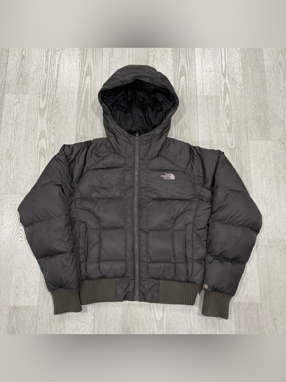 The North Face 550 Down Women’s Puffer Jacket with Hood (Black) size S
